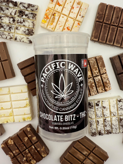 Photograph of product: *Chocolate - Pacific Wave 10pk - GREEN LEAF SPECIAL (B) - Peanut Butter Avalanche