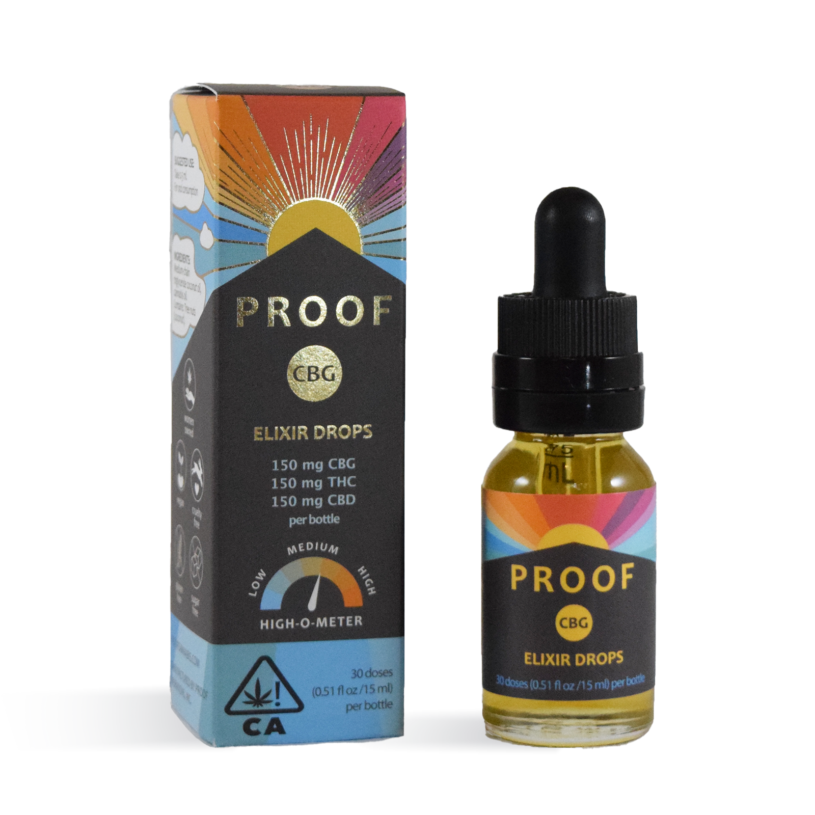 Photograph of product: Proof - CBG Elixir Drops