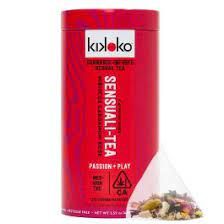 Photograph of product: S. Kikoko 70mg TH-oui Herbal Tea Bags 10pk - Sensuali-Tea - 