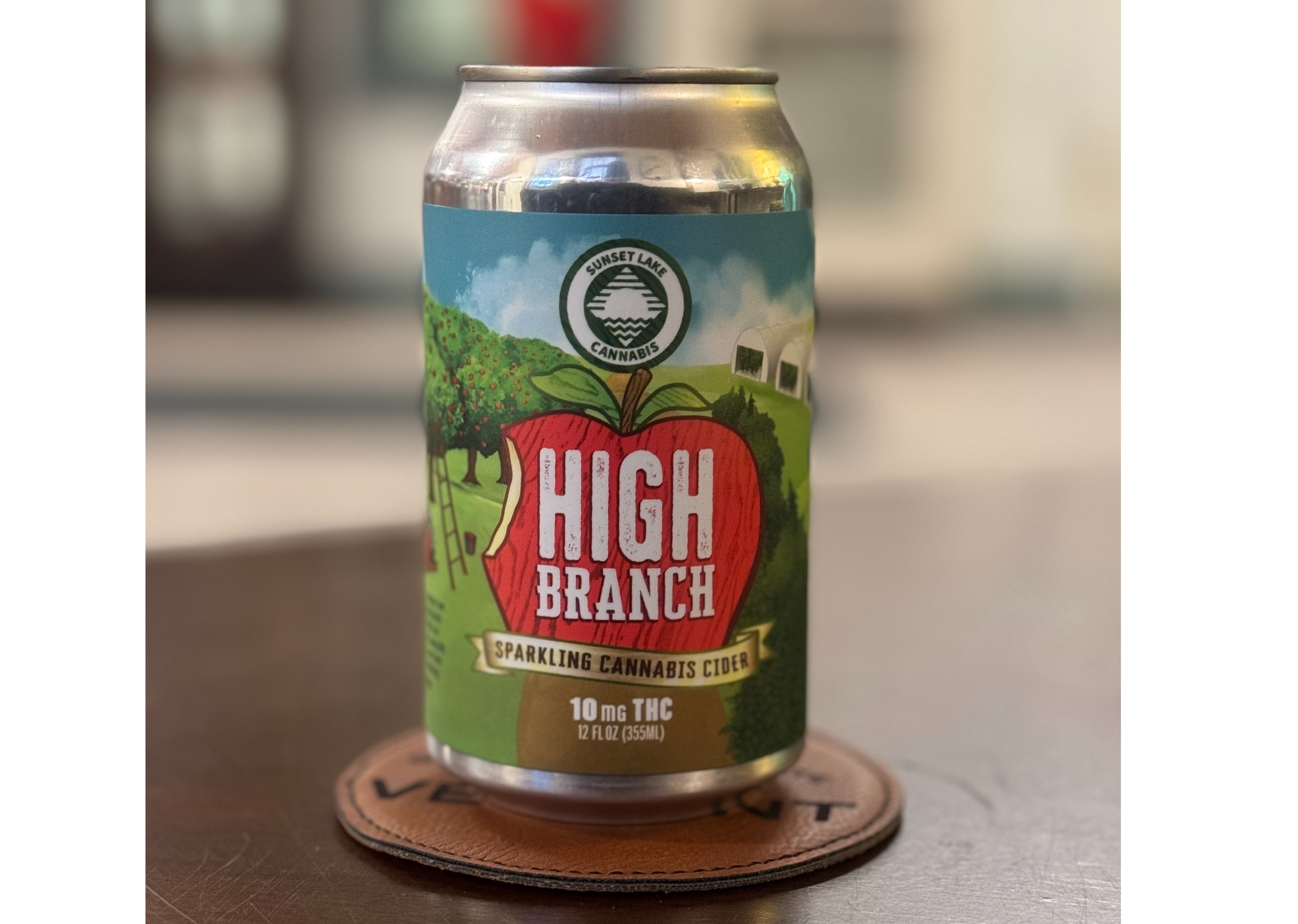 Photograph of product: 10mg High Branch Cider | Sunset Lake