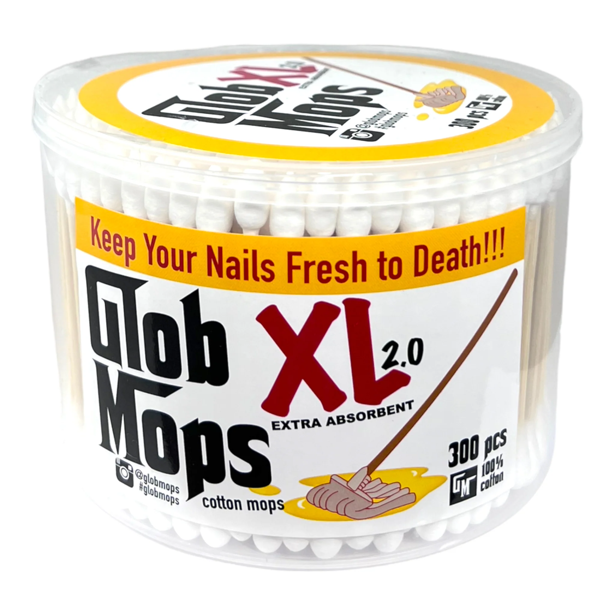 Photograph of product: Glob Mops XL Bendables | 300 pack