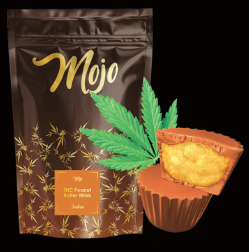 Photograph of product: Mojo | TH-oui Peanut Butter Minis | 200mg (Oui'd)