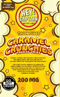 Photograph of product: Hey Captain | Caramel Crunchies | Candy | 200mg