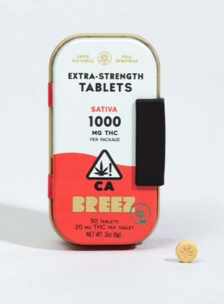 Photograph of product: Breez - Extra Strength Oui'd Tablet 1000mg