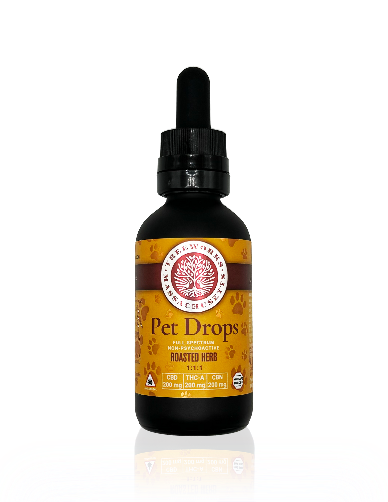 Photograph of product: Pet Drops | 1:1:1 Tincture | 200mg