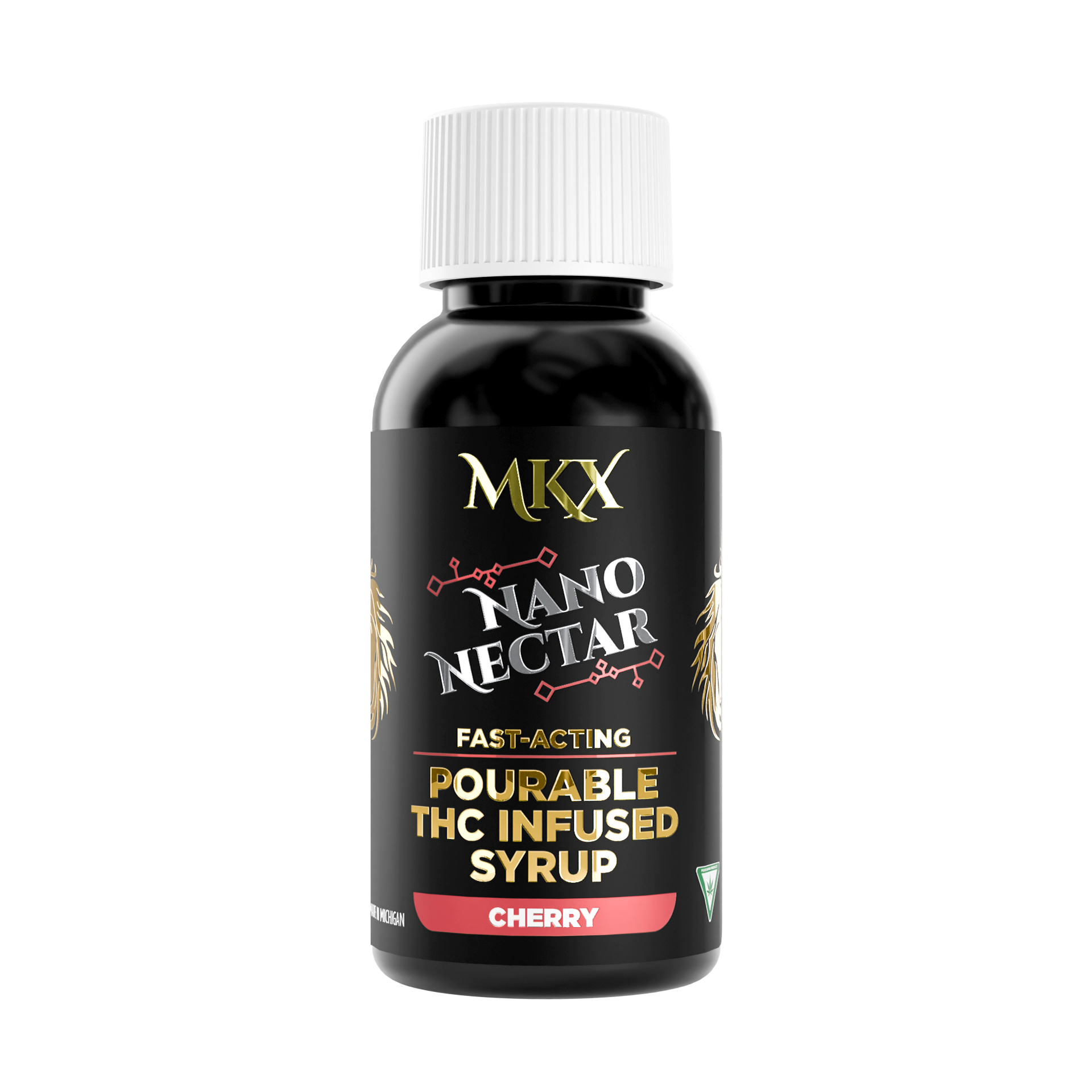 Photograph of product: MKX - Nano Nectar Syrup 200mg - Cherry
