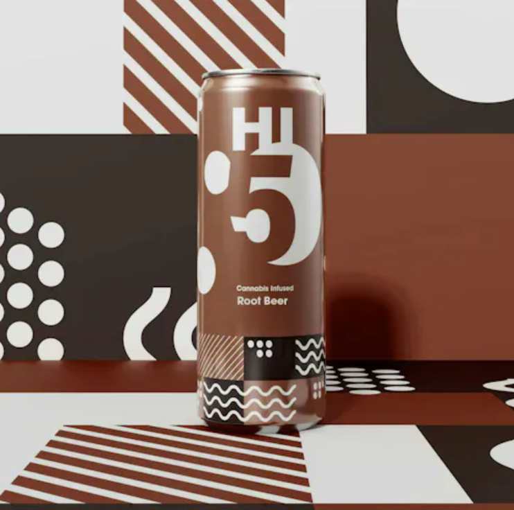 Photograph of Product: Hi5 Root Beer 5mg 5pk