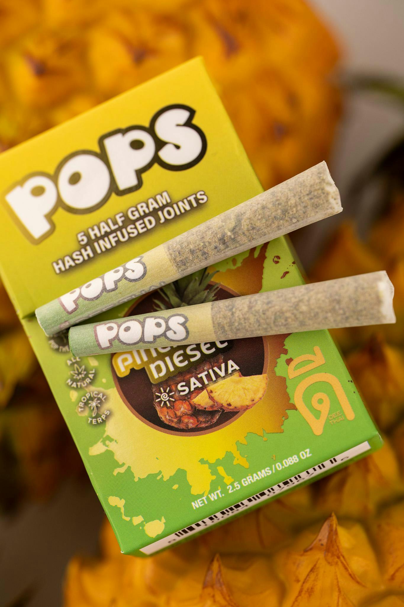 Photograph of product: Pineapple Diesel Infused 5-pack