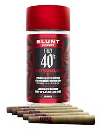 Photograph of product: Watermelon Z Infused Blunts 5 Pack | 2.5g