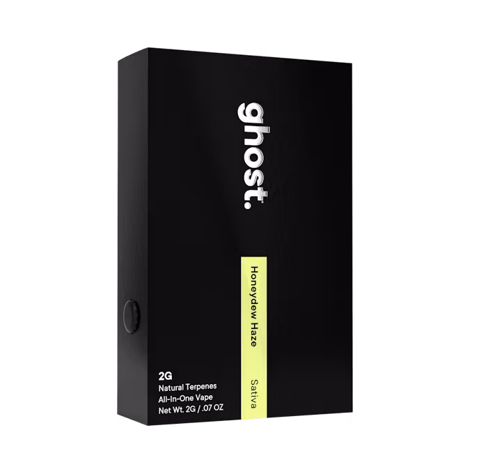 Photograph of product: Ghost | Vape | Honeydew Haze | 2g