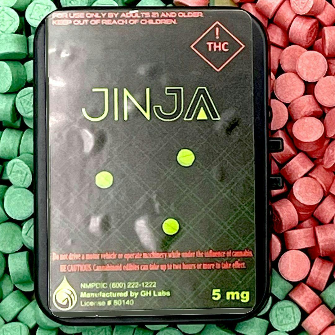 Photograph of product: GH Labs - Jinja Nano Pills - Calming 100 mg / 10 pc