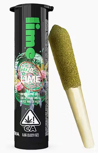 Photograph of product: Blue Dream .6G Lil Limes infused Pre roll - 
