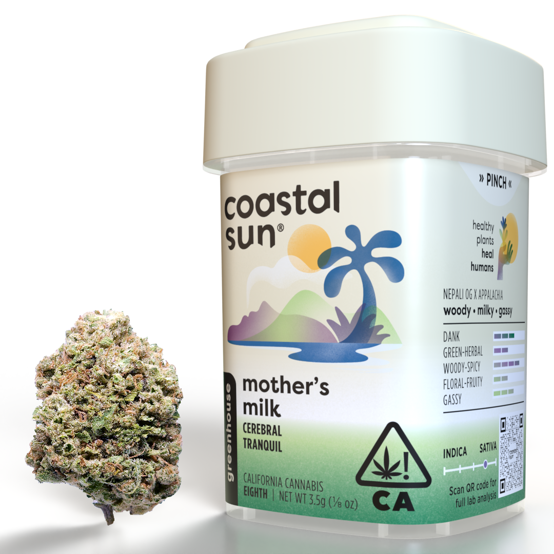 Photograph of product: Mother's Milk Greenhouse Flower 3.5g