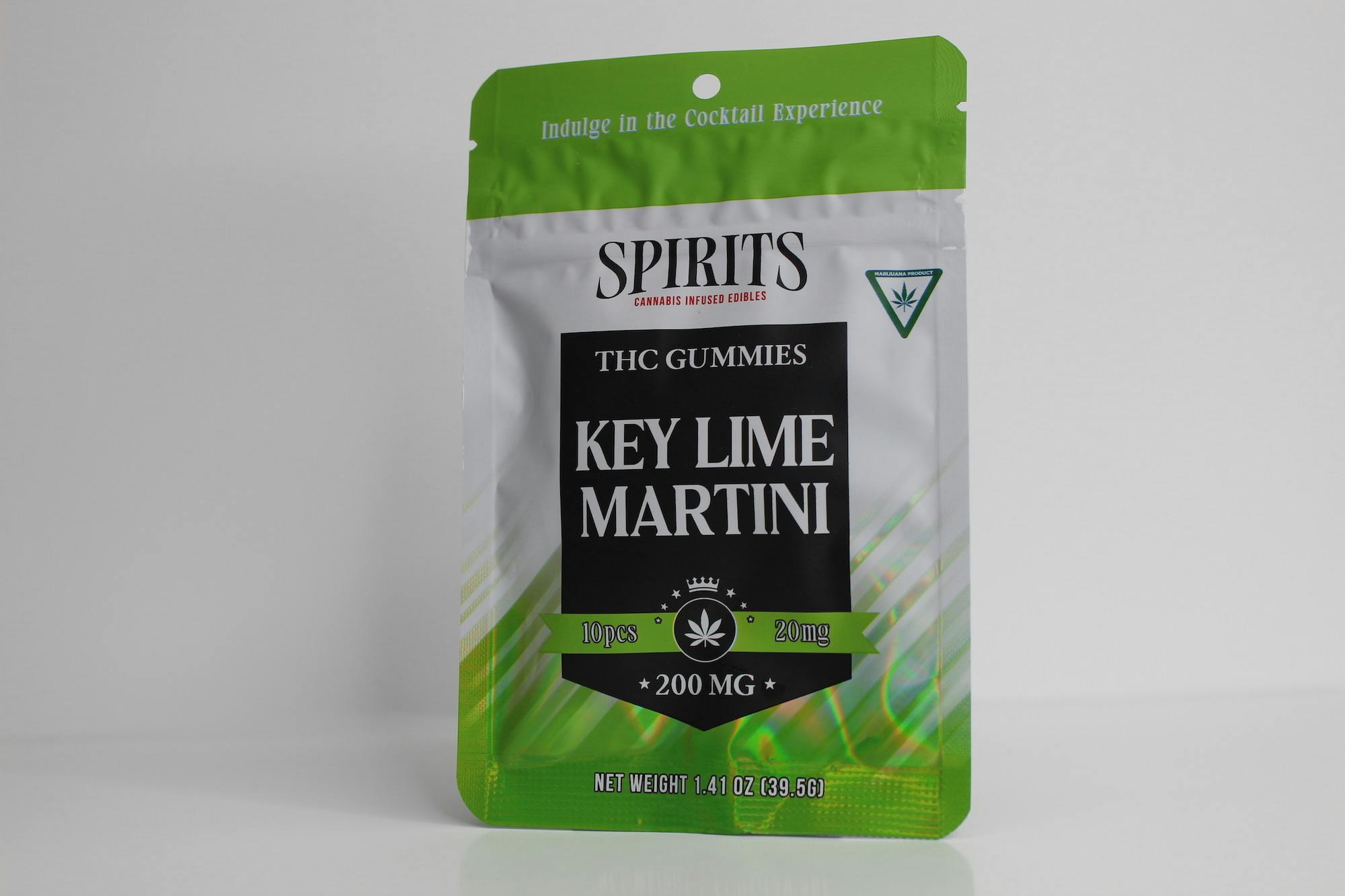 Photograph of product: Alpha Buddz | Spirits - Key Lime Martini | 200 mg
