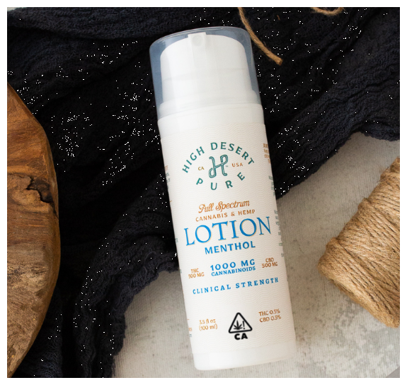 Photograph of product: Clinical Menthol Lotion 1500 mg