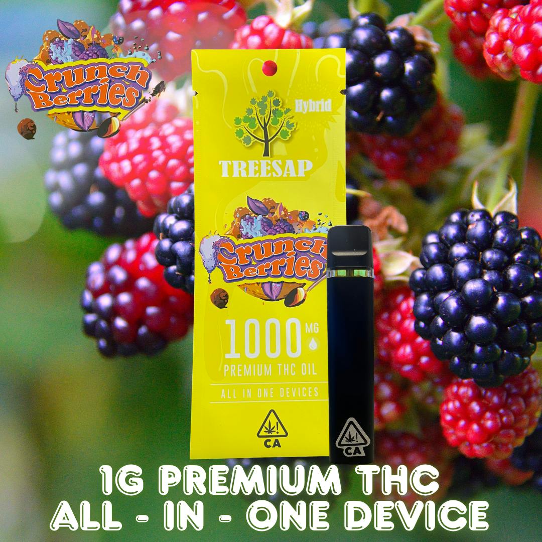 Photograph of product: Treesap - Crunch Berries (Hybrid) All-In-One Vape