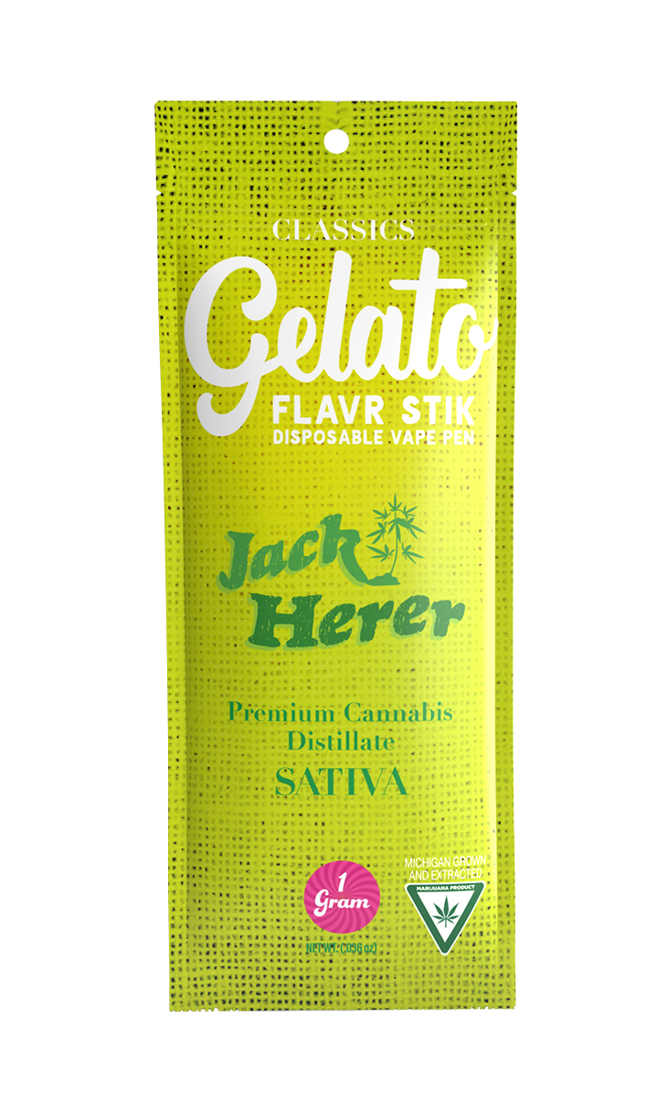 Photograph of product: AU Gelato: Jack Herer Disposable