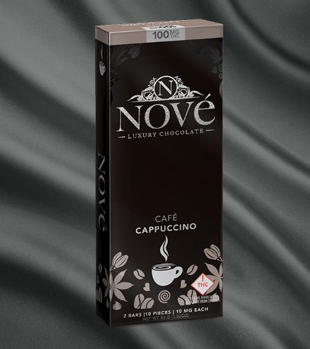 Photograph of product: Nove Chocolate - Cafe Cappuccino 100mg