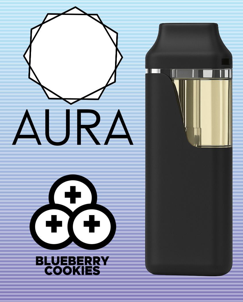 Photograph of product: Blueberry Cookies 1g Cured Resin Disposable Vape