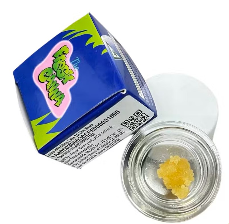Photograph of product: FRESH CANNA | WEDDING CAKE - LIVE RESIN Oui'd