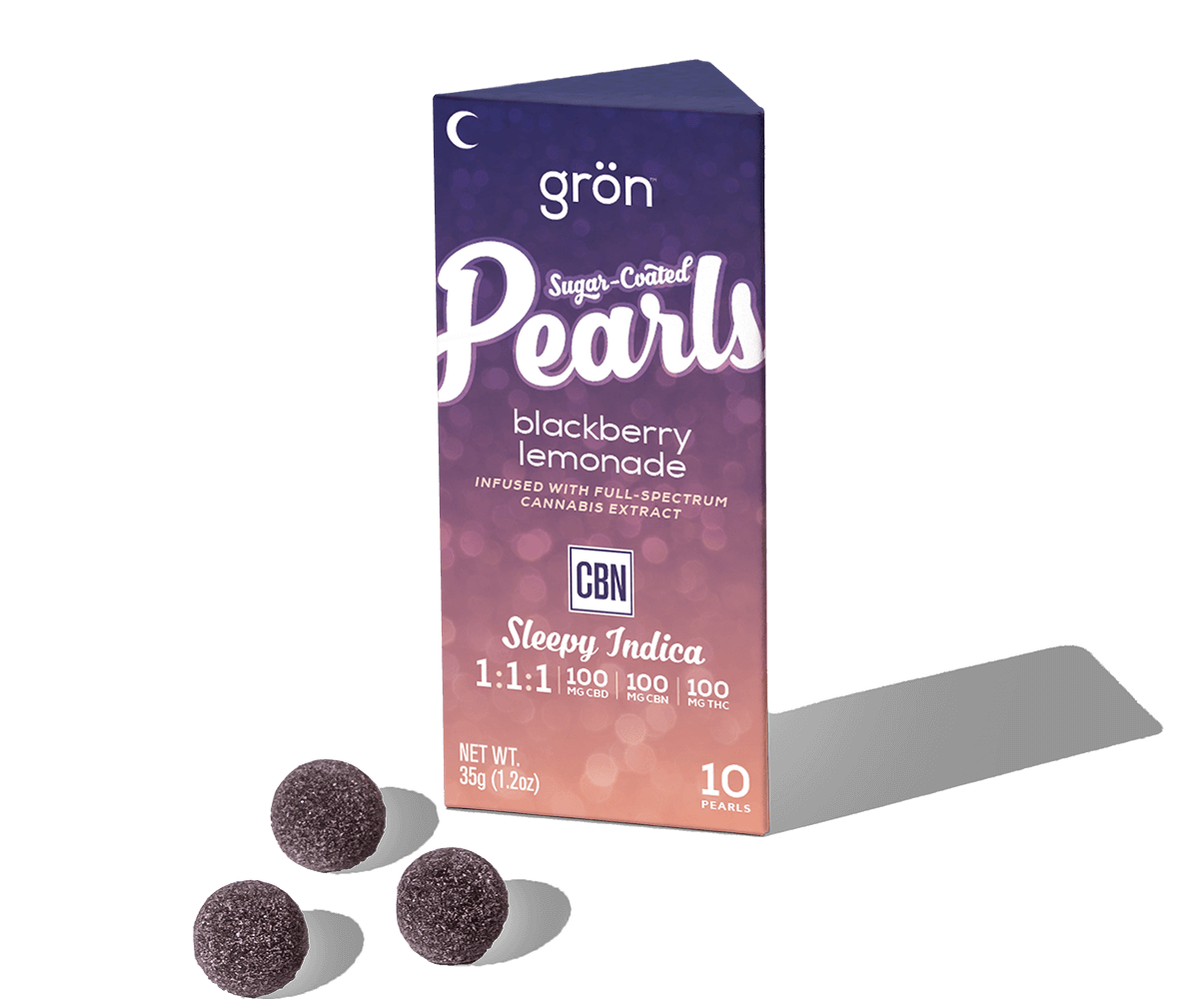Photograph of product: Blackberry Lemonade 1:1:1 Pearls (Gron)