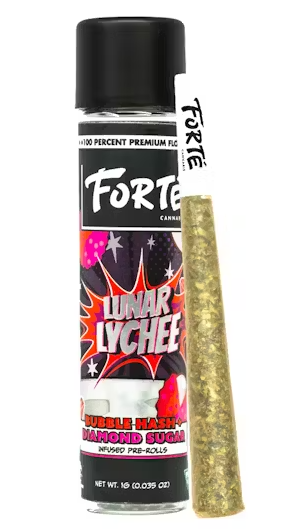 Photograph of product: Forte - Bubble x Diamond Pre-roll 1g - Lunar Lychee