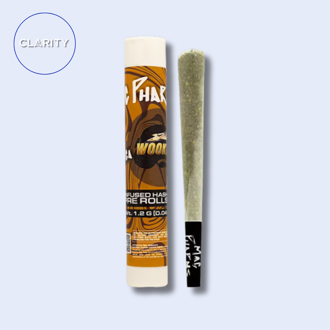 Photograph of product: Mac Pharms Infused Pre-roll | Wookies