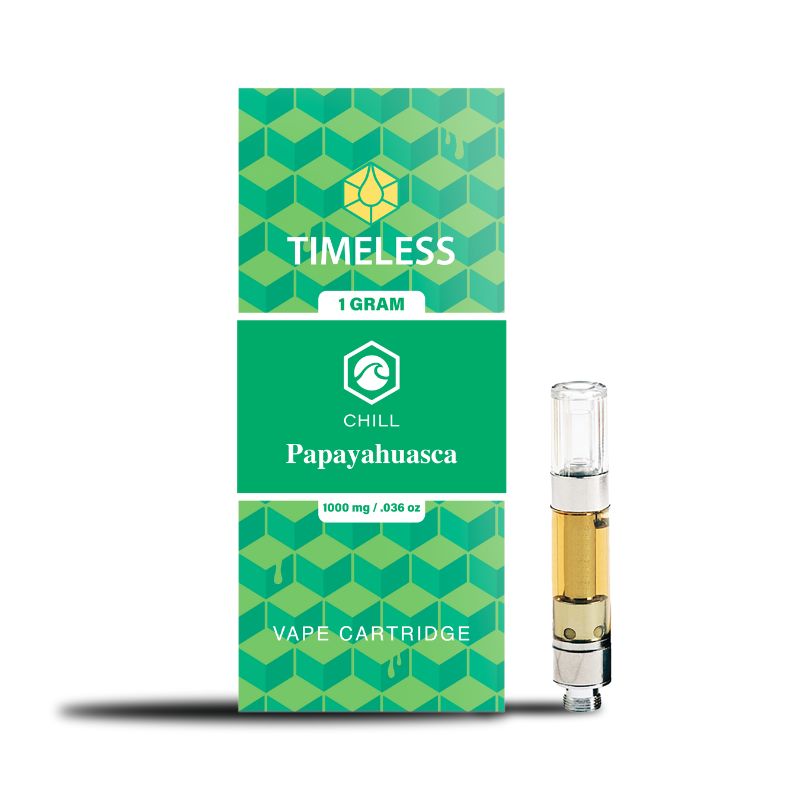 Photograph of product: Timeless Vape Cart 1g- Papayahuasca