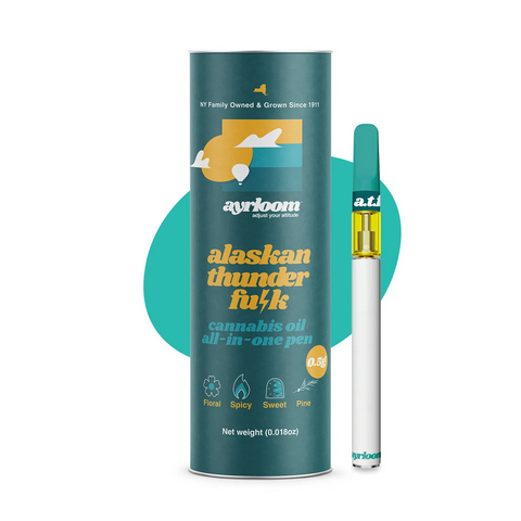 Photograph of product: alaskan thunder fuck all-in-one vape | 0.5g