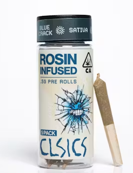 Photograph of product: BLUE CRACK - 2.5 G - 5 PACK