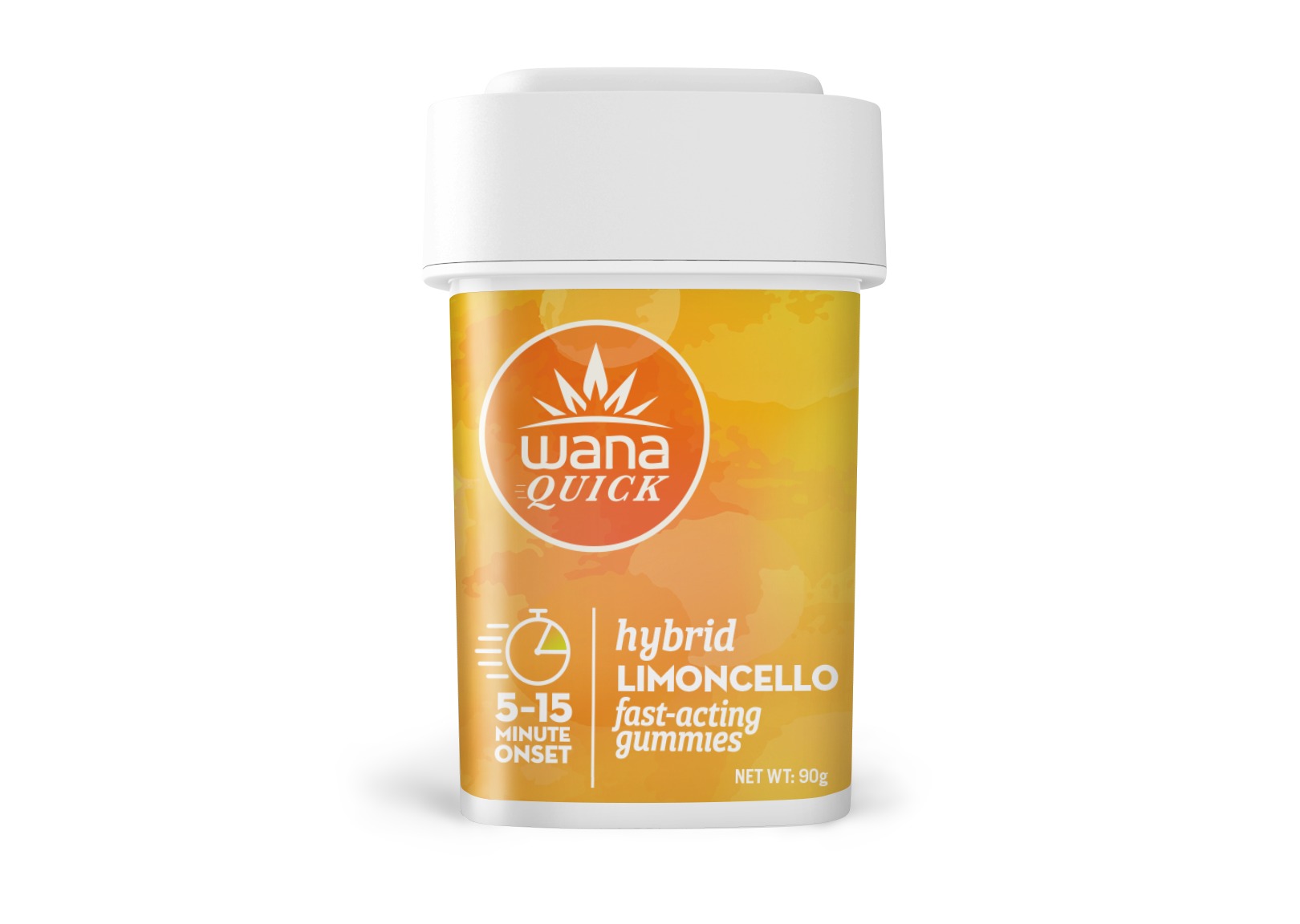 Photograph of product: Quick Limoncello Hybrid Gummies [10 Pack] | 100mg