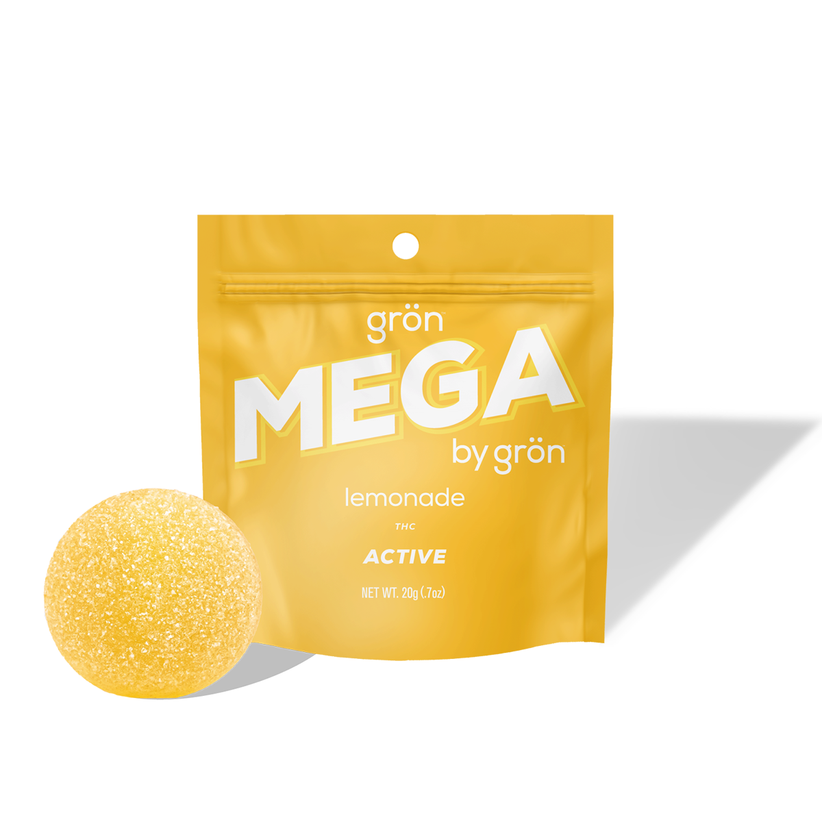 Photograph of product: Mega Pearls - Gummies - TH-oui Lemonade MEGA Pearls - Oui'd (100mg) (S) 100mg