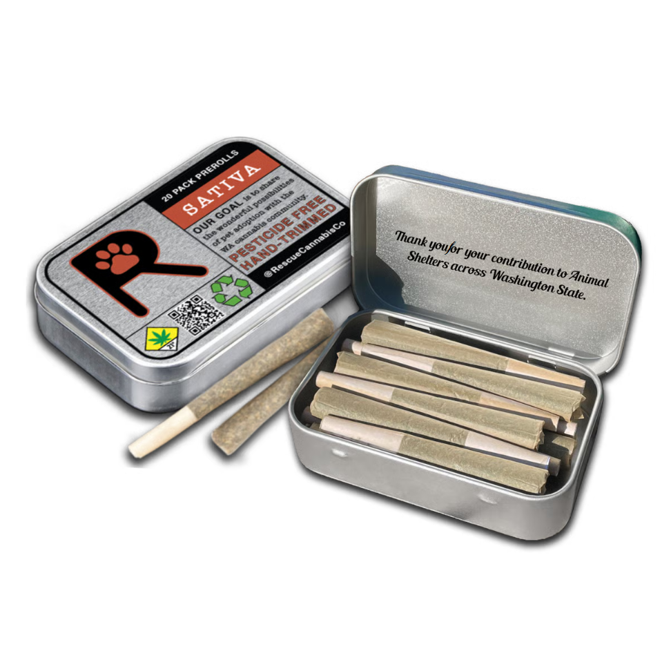 Photograph of product: Rescue Oui'd Co. Pucker-Up Pre-Rolls Oui'd 20 x .5g