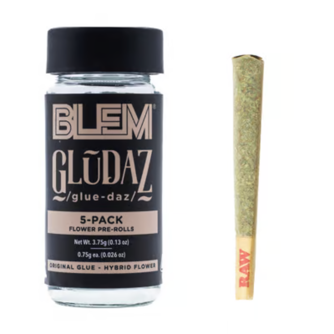 Photograph of product: BLEM - Gludaz (Hybrid) 5pk Prerolls