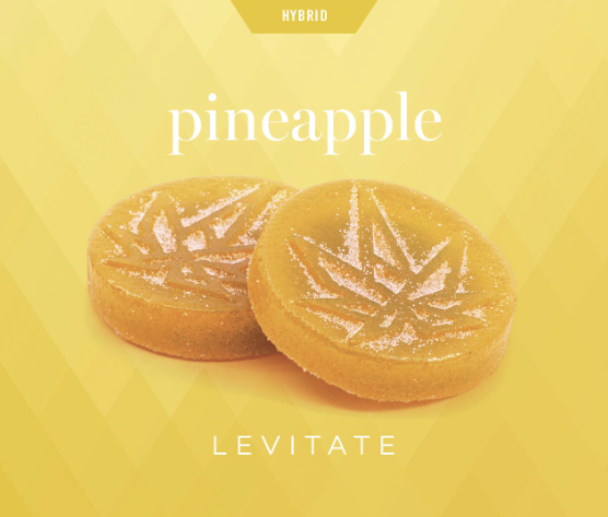 Photograph of product: Pineapple Gummies - Hybrid 4x50mg