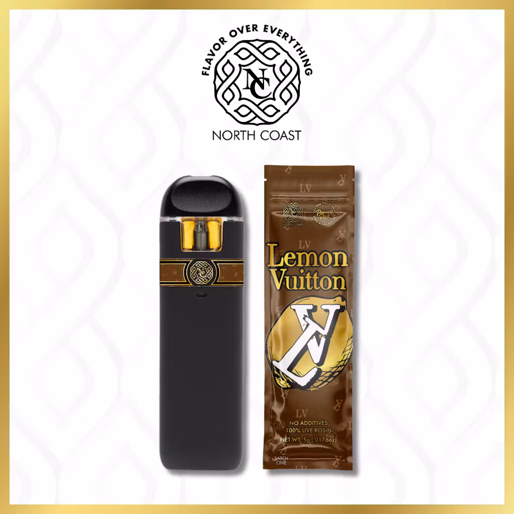 Photograph of product: North Coast x Adams Family | Platinum Candy au chocolat Rosin Disposable