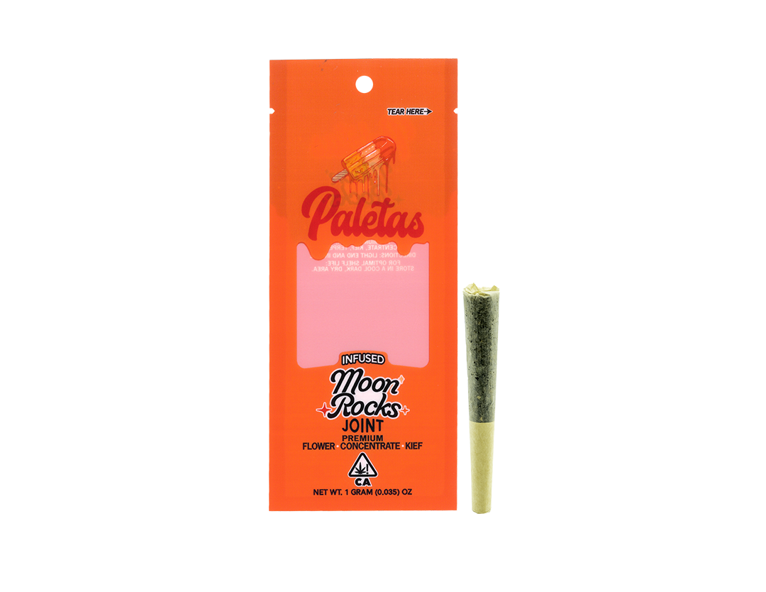 Photograph of product: Paletas Orange Creamsicle Oui'd Infused Moonrock Joint 1g