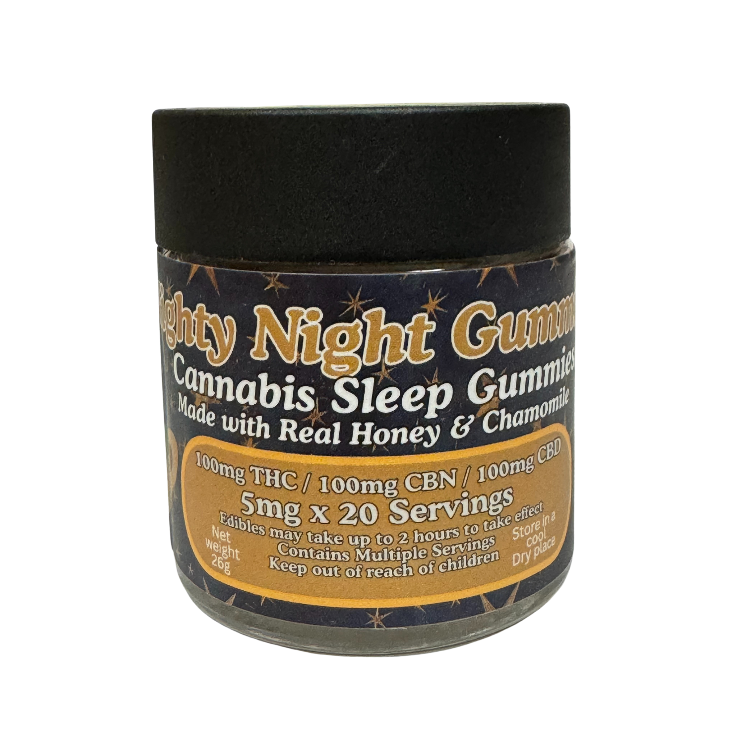 Photograph of Product: Limoncello 1:2:1 THC:CBD:CBG Gummies I 100mg I TirNaNog