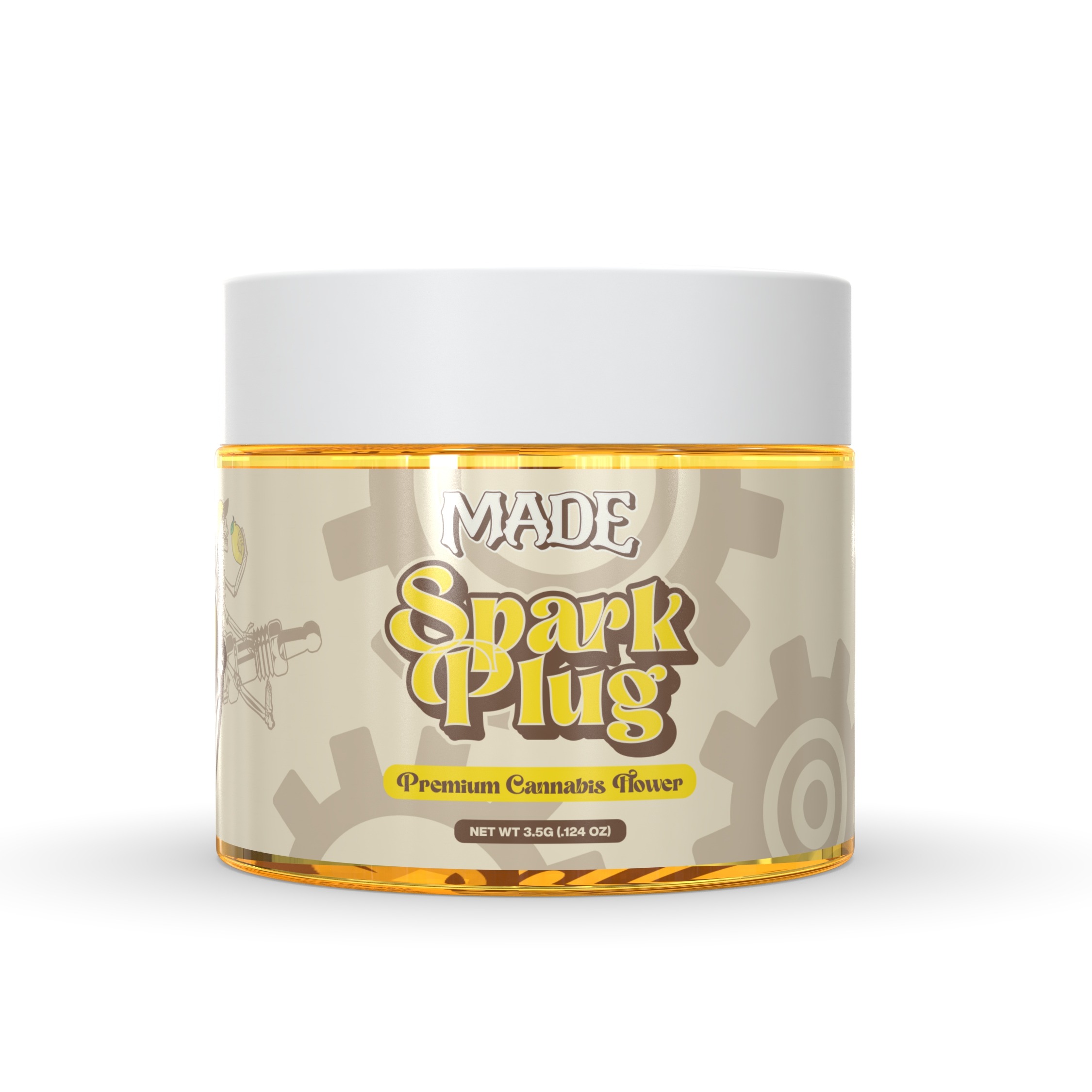 Photograph of product: Made Jars - Sparkplug 3.5 g