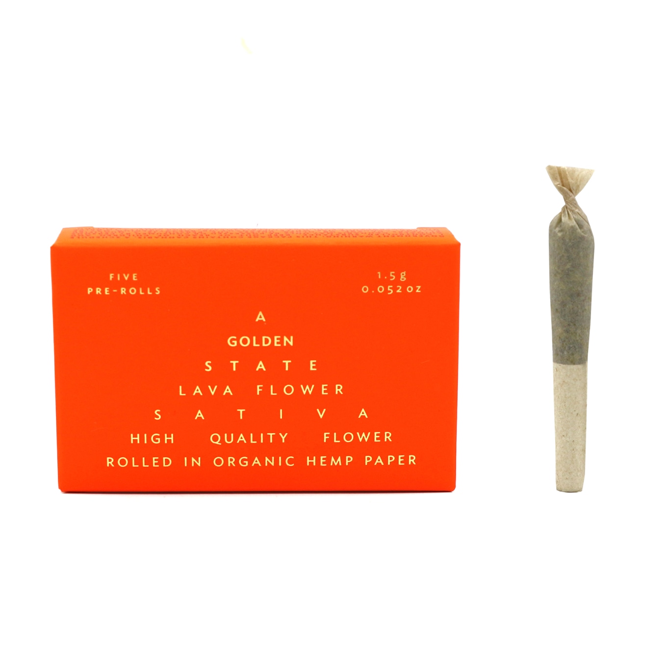 Photograph of Product: A Golden State - 5pk Mini Pre Rolls - Moonbeam