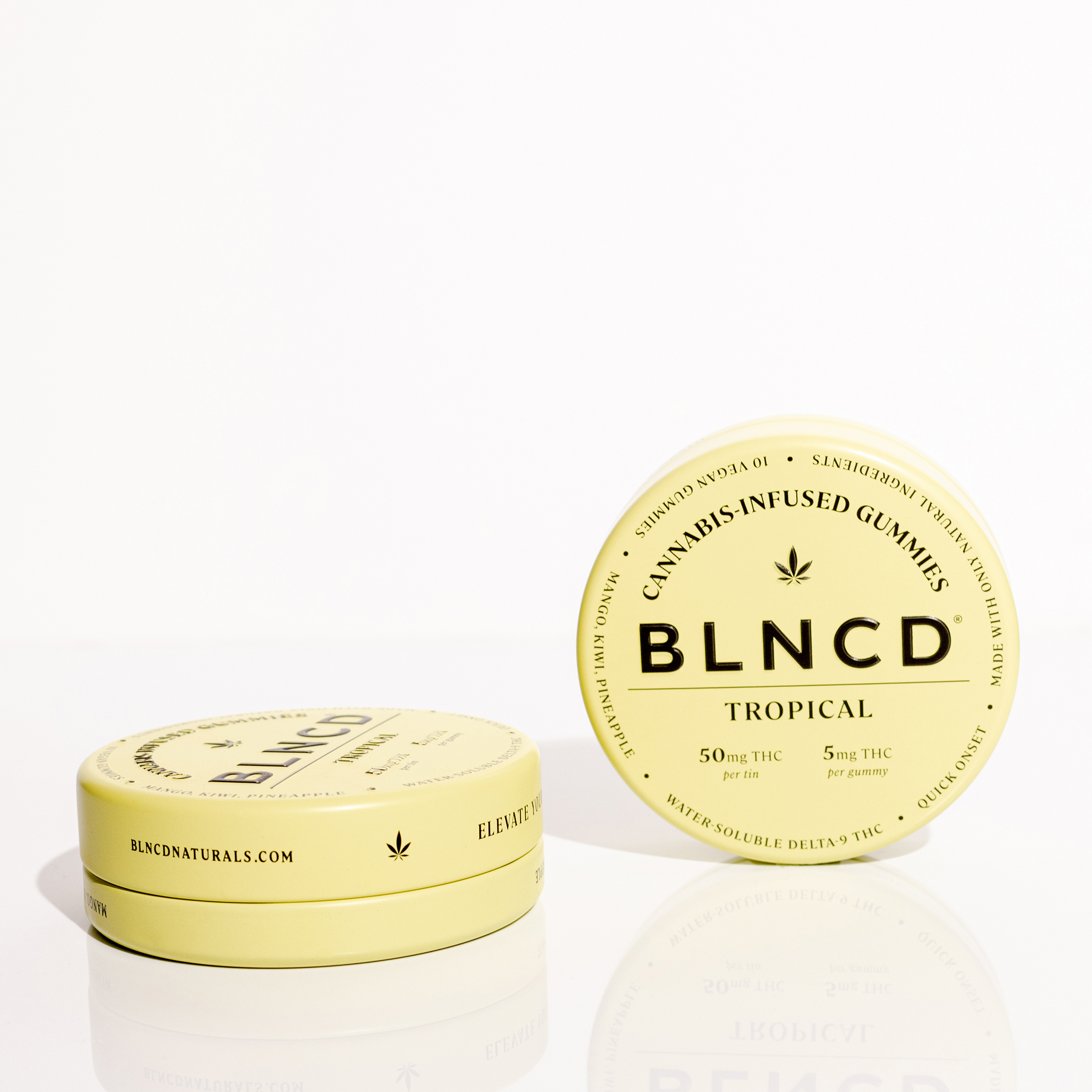 Photograph of product: BLNCD - 5mg TH-oui Gummies - Tropical - 10ct