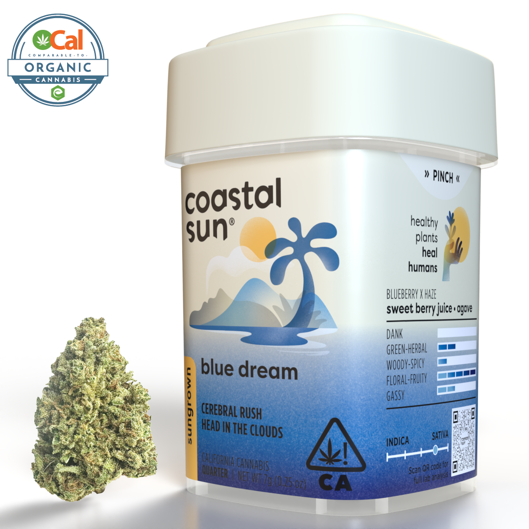 Photograph of product: Blue Dream (S) 7g Quarter - Coastal Sun