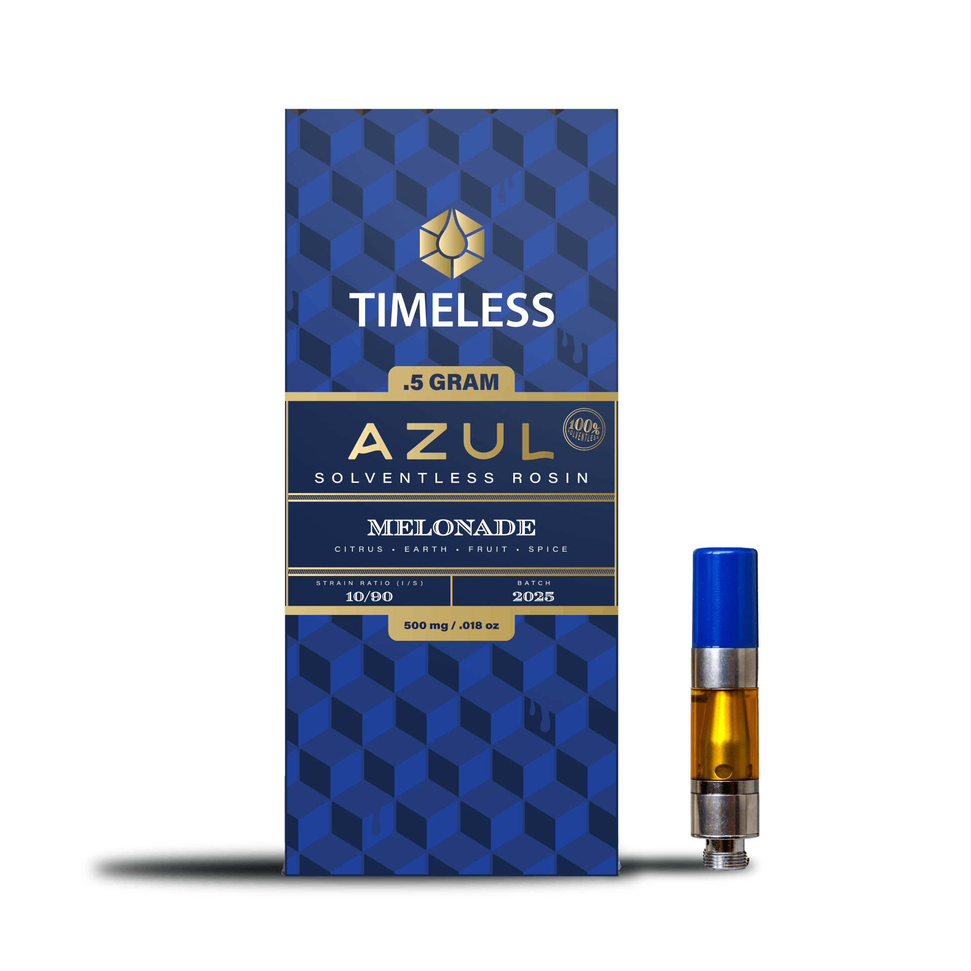 Photograph of product: Melonade Live Rosin Cartridges