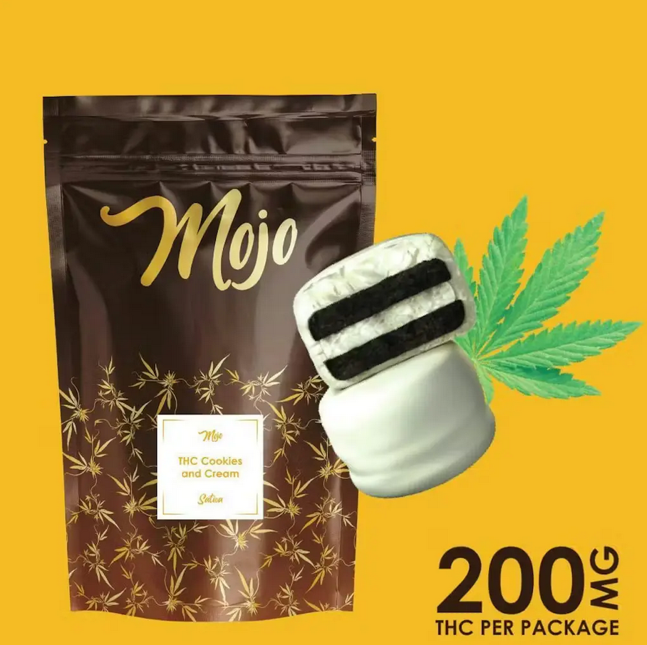 Photograph of product: Mojo | Cookies & Cream 200mg Bites