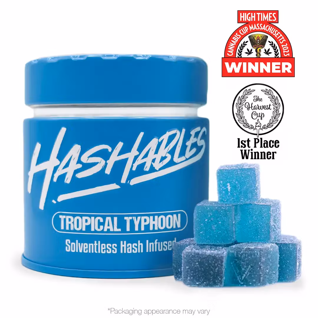 Photograph of product: au chocolatables 'Tropical Typhoon' 20pcs 100 mg
