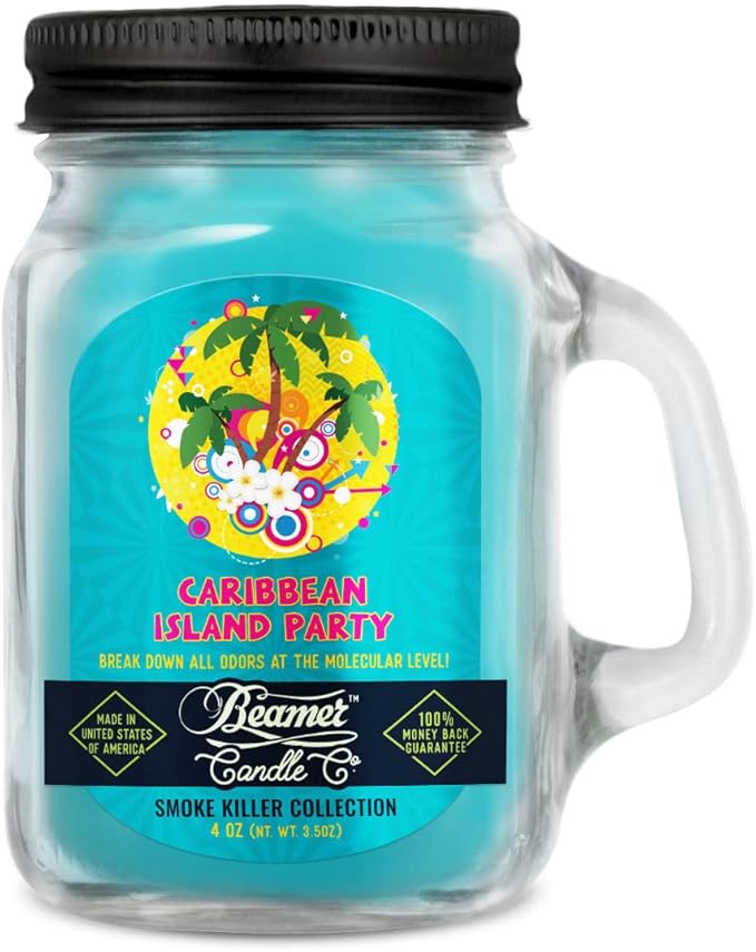 Photograph of product: Beamer - 4OZ Candle - Caribbean Island Party
