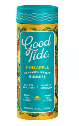 Photograph of product: Gummies | Good Tide | Pineapple [10pk]