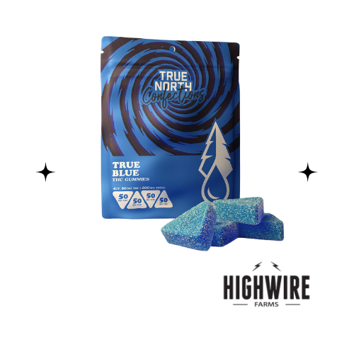 Photograph of product: True North Co. True Blue 200mg