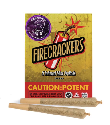 Photograph of product: Grapeness Infused Pre-Rolls (5pk)