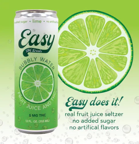 Photograph of product: Lime Seltzer l 5mg - Easy